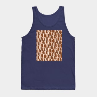 Mud cloth geoarch Tank Top